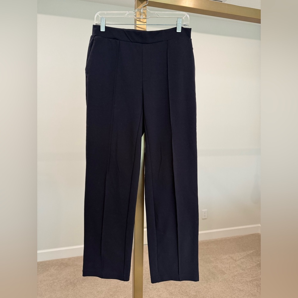 Lands' End Classic Navy Women's Work Trousers Size S (6-8)